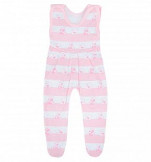 Купить ползунки чудесные одежки розовые мишки, цвет: белый/розовый ( id 10075308 )