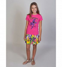 Купить футболка luminoso фламинго, цвет: фуксия ( id 10340414 )