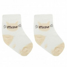 Купить носки crockid meow, цвет: белый/бежевый ( id 10418828 )