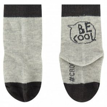Купить носки crockid меланж, цвет: серый ( id 10419050 )