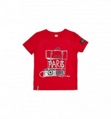 Купить футболка lucky child лемур в париже, цвет: красный ( id 10475219 )