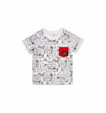 Купить футболка lucky child лемур в париже, цвет: белый/черный ( id 10475234 )