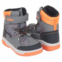 Купить ботинки kidix, цвет: серый ( id 10842950 )