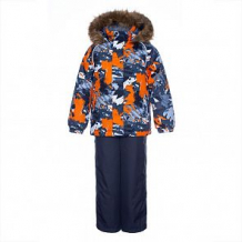 Купить комплект куртка/полукомбинезон huppa winter, цвет: серый ( id 10867625 )
