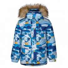Купить куртка kisu, цвет: синий/белый ( id 10980692 )