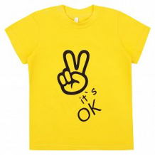 Купить футболка leader kids банановое лето, цвет: желтый ( id 11345716 )
