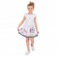 Купить платье малинка, цвет: белый ( id 11544538 )