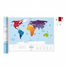 Купить скретч-карта мира 1dea.me travel map silver world ( id 11576632 )