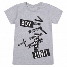 Купить футболка leader kids стиль улиц, цвет: серый ( id 11630644 )