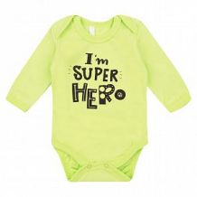 Купить боди leader kids маленький супергерой, цвет: зеленый ( id 11657188 )