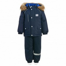Купить комплект куртка/полукомбинезон kisu, цвет: синий ( id 11732944 )