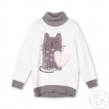 Купить свитер play today shining cat, цвет: белый/серый ( id 11782144 )