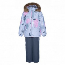 Купить комплект куртка/полукомбинезон huppa wonder, цвет: серый ( id 11876368 )