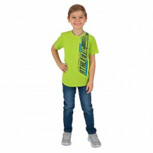 Купить футболка leader kids спорт и числа, цвет: салатовый ( id 11922148 )