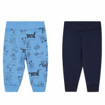 Купить комплект брюки 2 шт leader kids, цвет: голубой/синий ( id 12008950 )