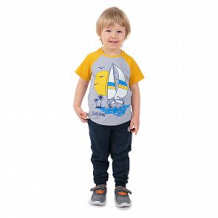Купить футболка leader kids морской фрегат, цвет: серый ( id 12037978 )