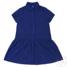 Купить платье leader kids синее шитье, цвет: синий ( id 12041932 )