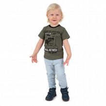 Купить футболка leader kids рок звезда, цвет: хаки ( id 12058540 )