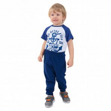 Купить брюки leader kids динозаврик, цвет: синий ( id 12059734 )