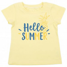 Купить футболка leader kids, цвет: желтый ( id 12100312 )