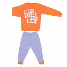 Купить комплект джемпер/брюки счастливая малинка, цвет: оранжевый/серый ( id 12101128 )
