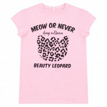 Купить футболка leader kids, цвет: розовый ( id 12107302 )