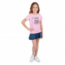 Купить комплект футболка 2 шт leader kids, цвет: розовый ( id 12107404 )