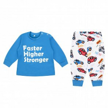 Купить пижама джемпер/брюки leader kids, цвет: голубой ( id 12124978 )
