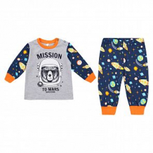 Купить пижама джемпер/брюки leader kids, цвет: синий ( id 12125122 )
