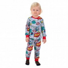 Купить пижама джемпер/брюки leader kids, цвет: серый ( id 12125512 )
