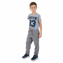 Купить брюки leader kids, цвет: серый ( id 12177070 )
