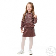Купить комплект свитшот/юбка lucky child, цвет: коричневый ( id 12350458 )