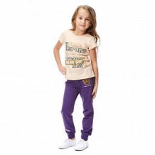 Купить футболка lucky child, цвет: бежевый ( id 12351220 )