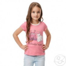 Купить футболка lucky child, цвет: розовый ( id 12351226 )