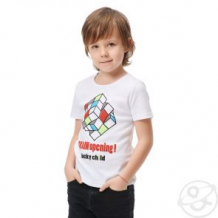 Купить футболка lucky child, цвет: белый ( id 12351406 )
