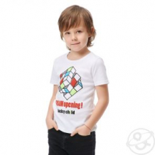 Купить футболка lucky child, цвет: белый ( id 12351412 )
