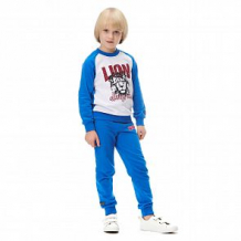 Купить комплект джемпер/брюки lucky child, цвет: синий ( id 12360526 )