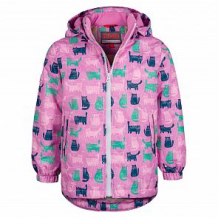 Купить куртка kisu, цвет: розовый/салатовый ( id 12381832 )