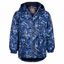 Купить куртка kisu, цвет: синий/серый ( id 12381958 )