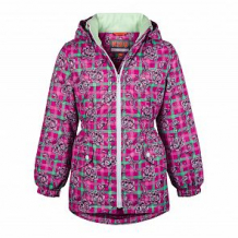 Купить куртка kisu, цвет: розовый/салатовый ( id 12382336 )