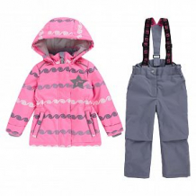 Купить комплект куртка/полукомбинезон stella's kids greek, цвет: розовый ( id 12493732 )