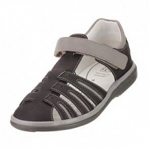 Купить сандалии топ-топ, цвет: черный/серый ( id 12506746 )