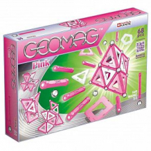 Купить магнитный конструктор geomag pink 68 деталей ( id 12578848 )
