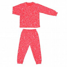 Купить пижама джемпер/брюки счастливая малинка, цвет: коралловый ( id 12603466 )