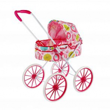 Купить коляска-люлька наша игрушка герда, розовый ( id 12617866 )