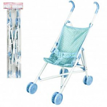 Купить коляска-трость наша игрушка жемчуг, голубой ( id 12618100 )