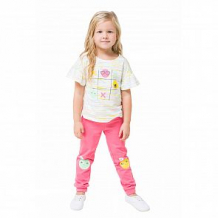 Купить спортивные брюки crockid смайлики, цвет: розовый ( id 12641254 )