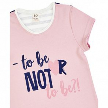 Купить футболка lucky child скажи да, цвет: розовый/синий ( id 12647086 )