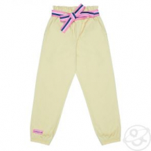 Купить брюки lucky child мечты сбываются, цвет: бежевый/розовый ( id 12647566 )