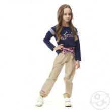 Купить брюки lucky child мечты сбываются, цвет: бежевый/розовый ( id 12674392 )